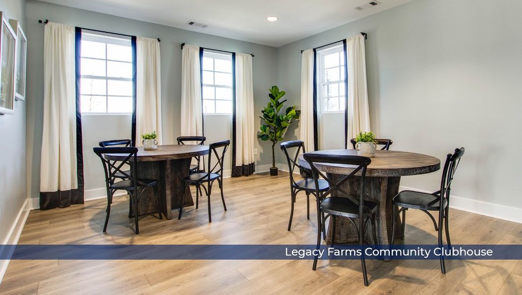 Furnished interior view inside a new home in Legacy Farms, White House (Image 20).