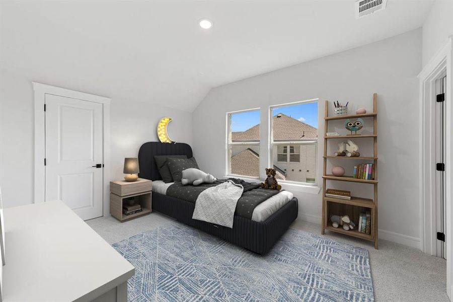 Furnished interior view inside a new home in Lincoln Pointe, Van Alstyne (Image 6).