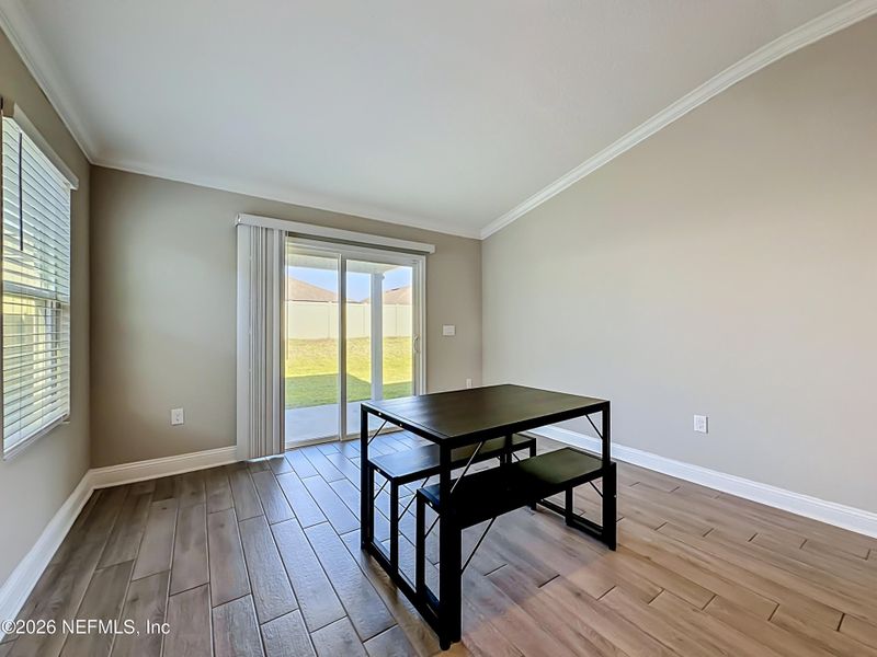 Furnished interior view inside a new home in Dorado at Entrada, St. Augustine (Image 11).