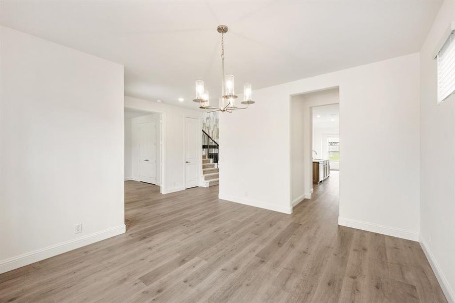 Spacious, unfurnished interior of a new home in Union Park Classic 60, Little Elm (Image 22). Spacious, unfurnished interior of a new home in Union Park Classic 60, Little Elm (Image 22).