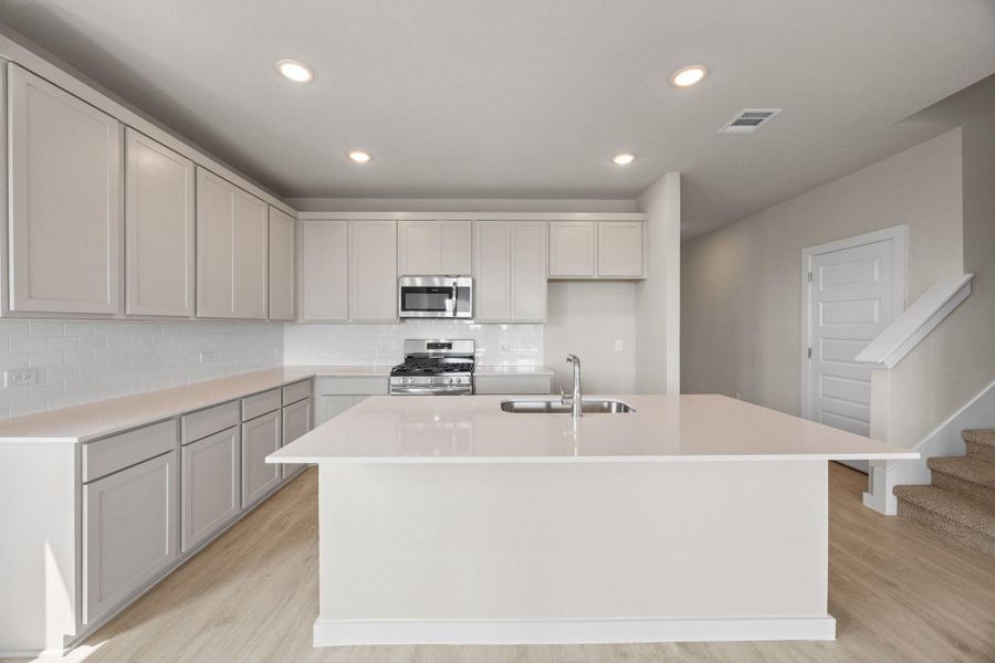 Furnished interior view inside a new home in Prairie Winds, Hutto (Image 14). Furnished interior view inside a new home in Prairie Winds, Hutto (Image 14).