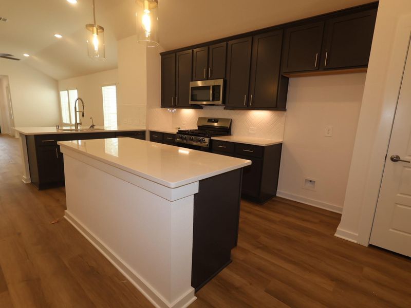 Furnished interior view inside a new home in Sorella, Tomball (Image 8).