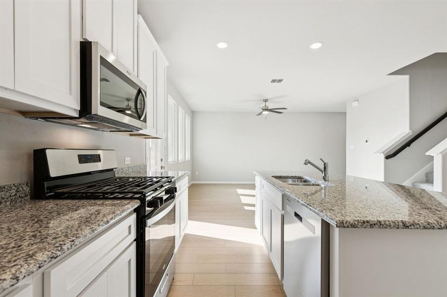 Furnished interior view inside a new home in AnaCapri, Anna (Image 6).
