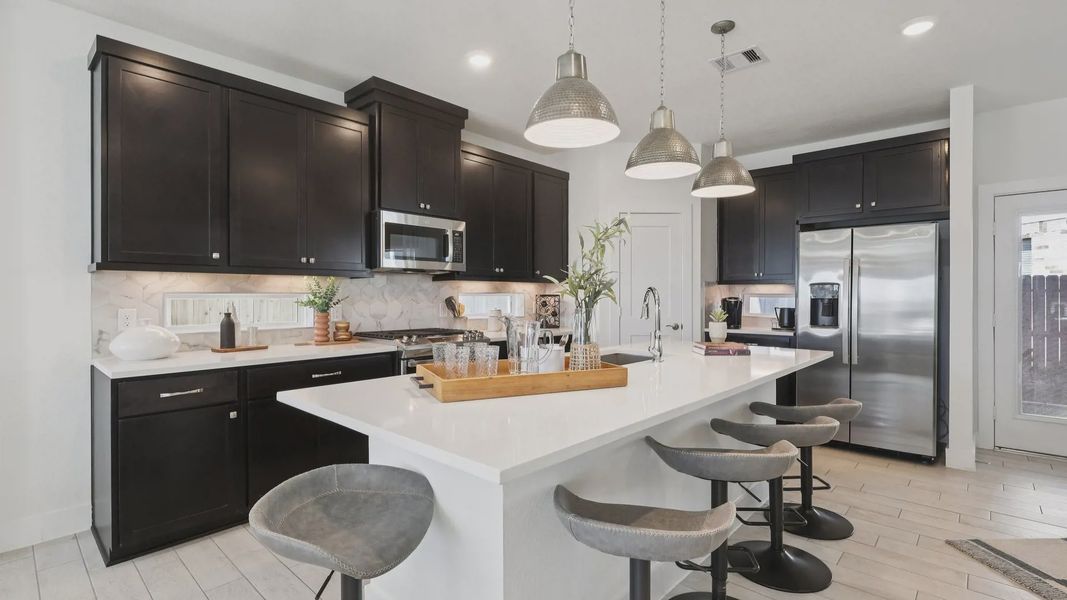 Furnished interior view inside a new home in Balmoral, Atascocita (Image 9).