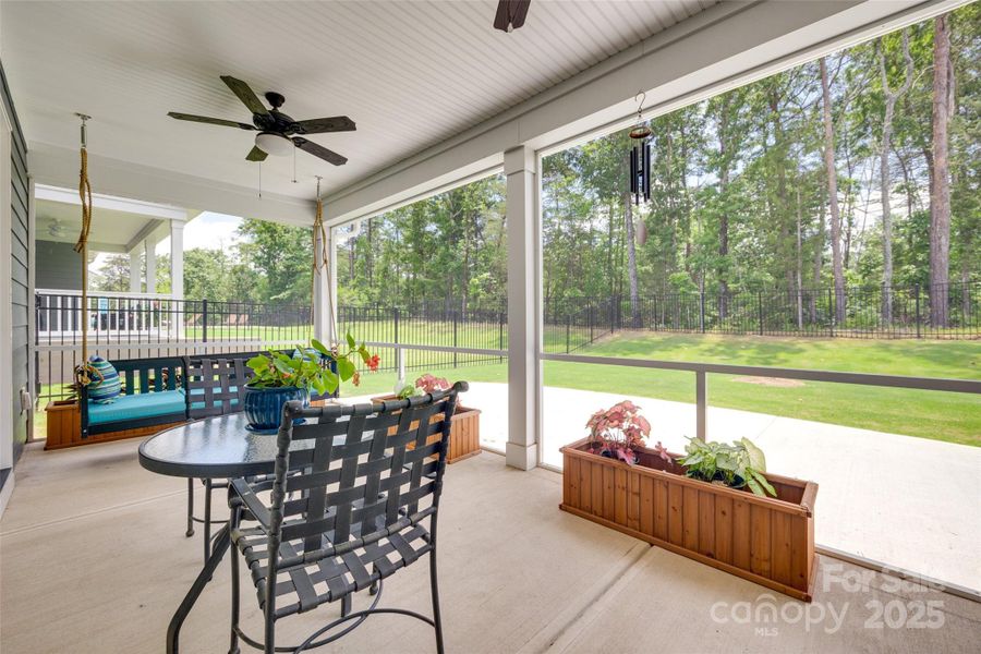 Furnished interior view inside a new home in Handsmill on Lake Wylie, York (Image 11).