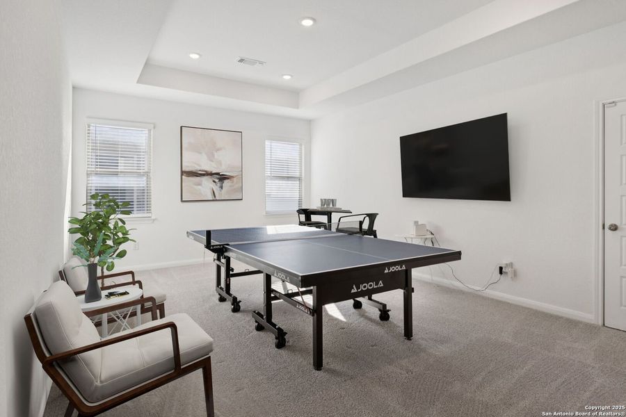 Furnished interior view inside a new home in Rhine Valley, Schertz (Image 15).