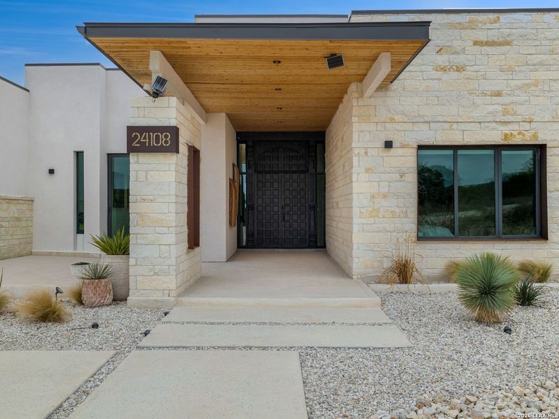 Exterior details and patio area of a home in , San Antonio (Image 29). Exterior details and patio area of a home in , San Antonio (Image 29).
