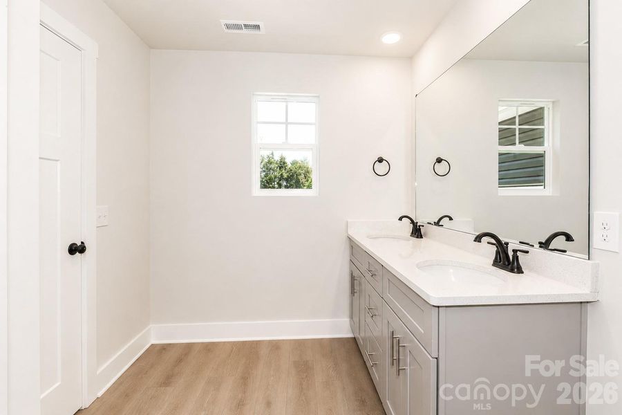 Furnished interior view inside a new home in , Statesville (Image 10).