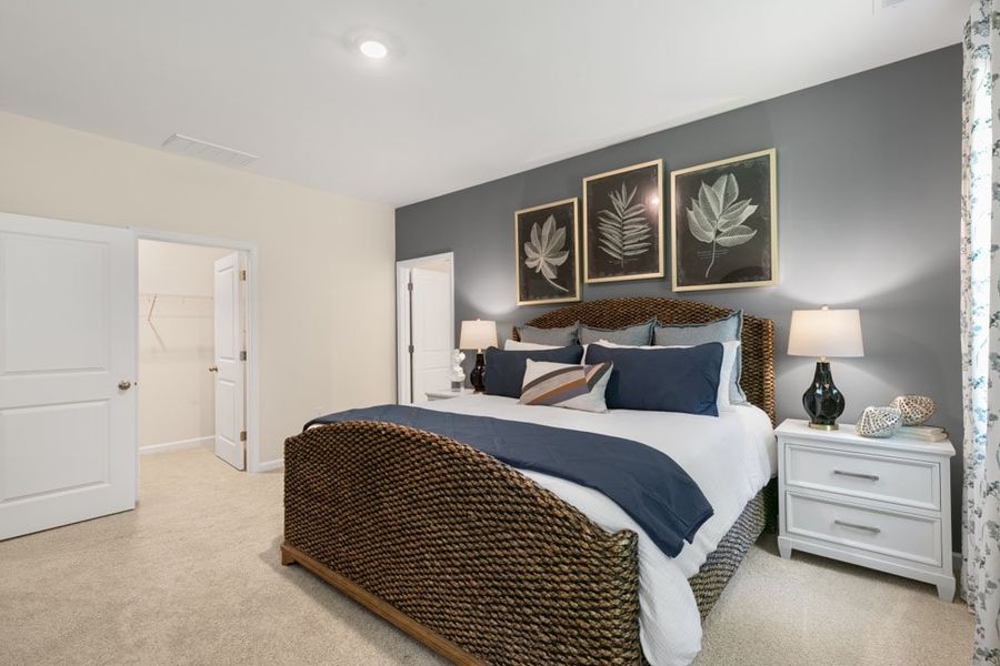 Representative furnished interior of a home built from the BOOTH by D.R. Horton in Gretchen Pines, West End (Image 23).