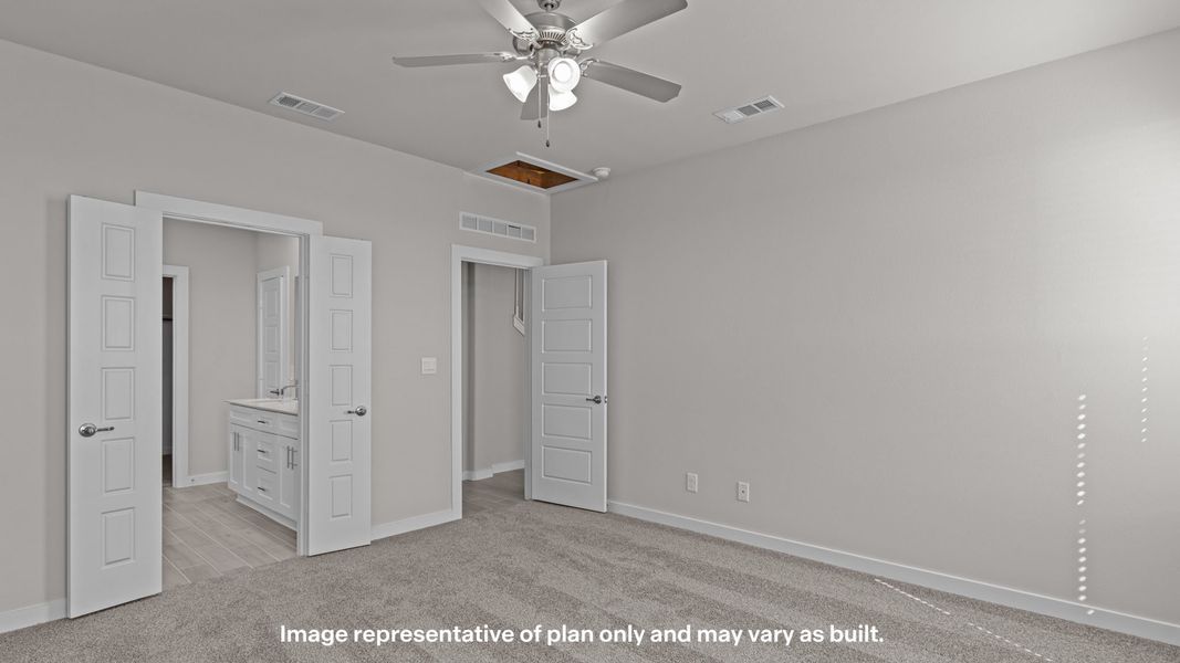 Spacious, unfurnished interior of a new home in Northwest Passage, Midland (Image 13). Spacious, unfurnished interior of a new home in Northwest Passage, Midland (Image 13).