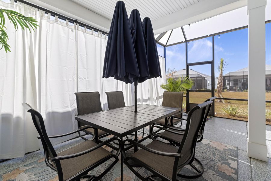 Furnished interior view inside a new home in , Hardeeville (Image 38).