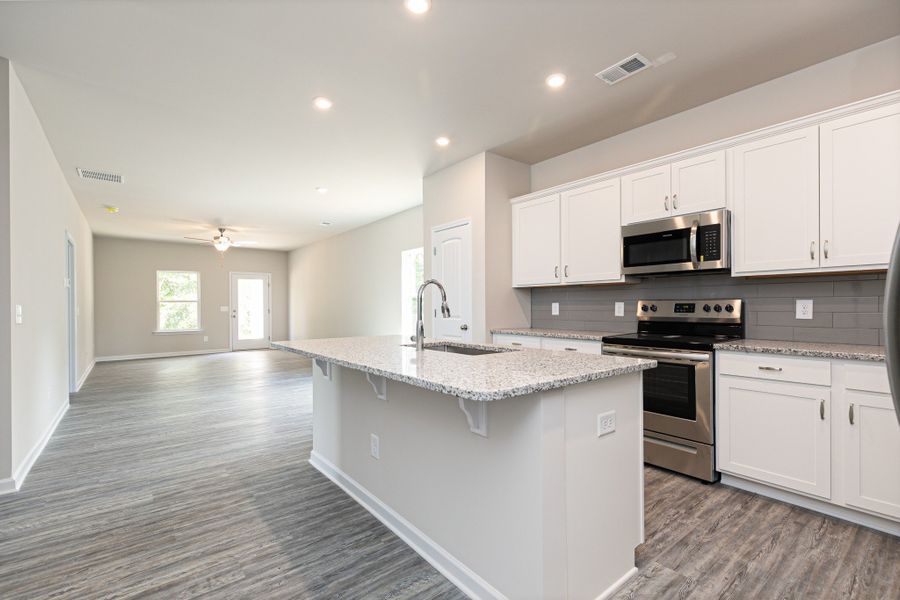 Furnished interior view inside a new home in Cantigny Park, Clarksville (Image 9). Furnished interior view inside a new home in Cantigny Park, Clarksville (Image 9).