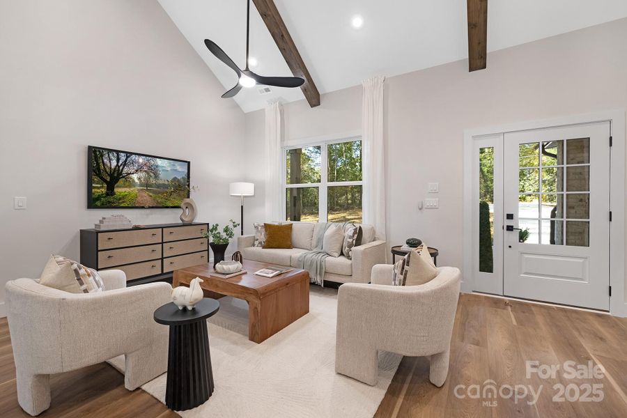 Furnished interior view inside a new home in , Gastonia (Image 6).