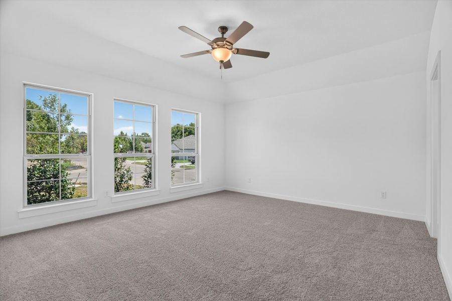 Representative unfurnished interior of a home built from the Belford by Cheldan Homes in Trail Creek, Cleburne (Image 43). Representative unfurnished interior of a home built from the Belford by Cheldan Homes in Trail Creek, Cleburne (Image 43).