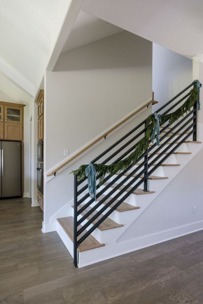 Representative unfurnished interior of a home built from the The Ellen II by Reece Homes in Pebble Creek, College Station (Image 27).
