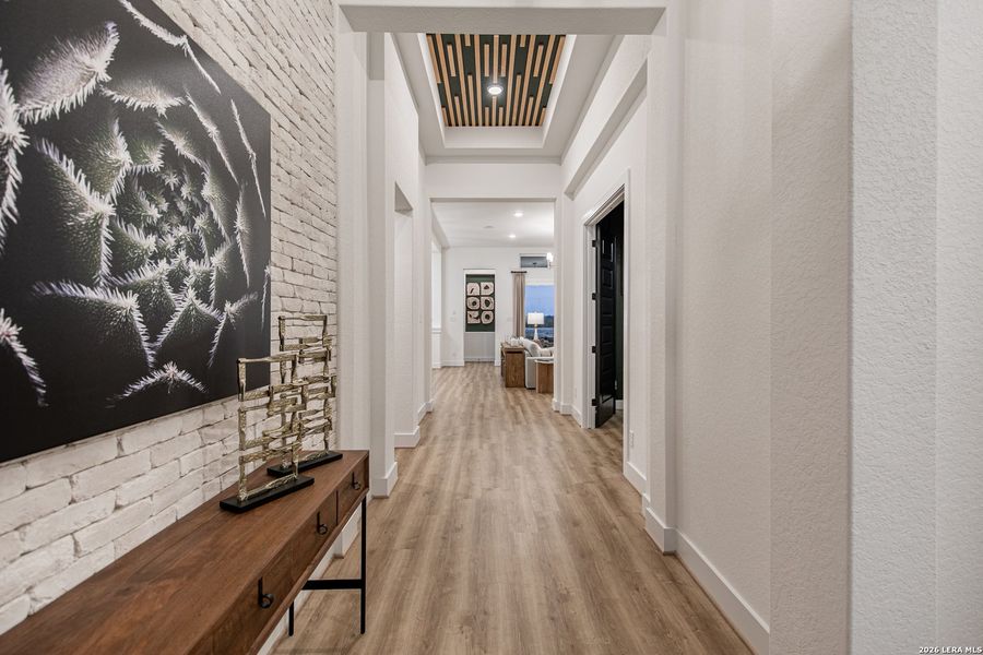 Furnished interior view inside a new home in Mesa Western, Cibolo (Image 15).