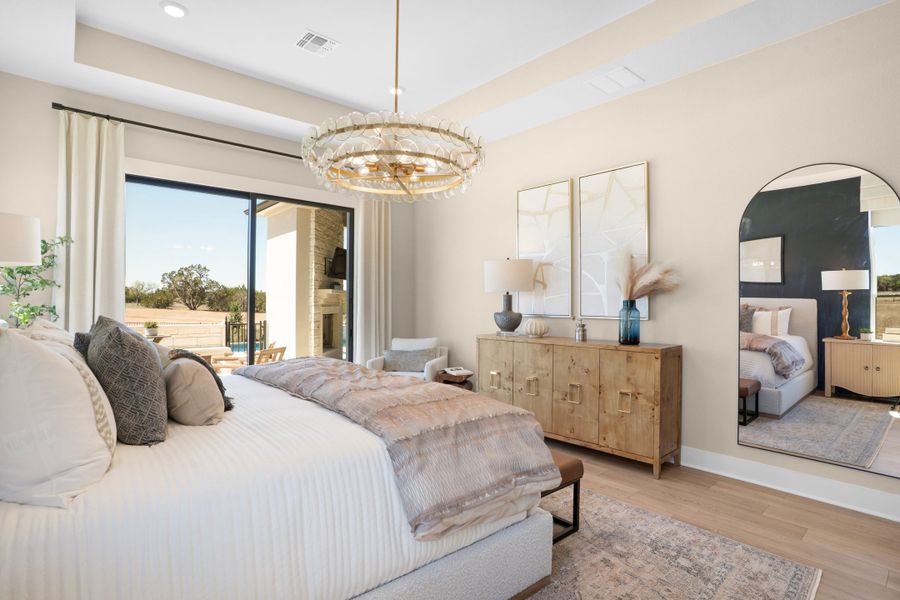 Furnished interior view inside a new home in Feathergrass, Georgetown (Image 11).
