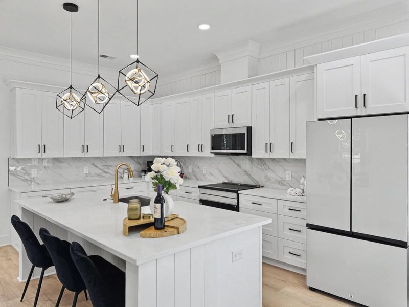 Furnished interior view inside a new home in , North Charleston (Image 7).