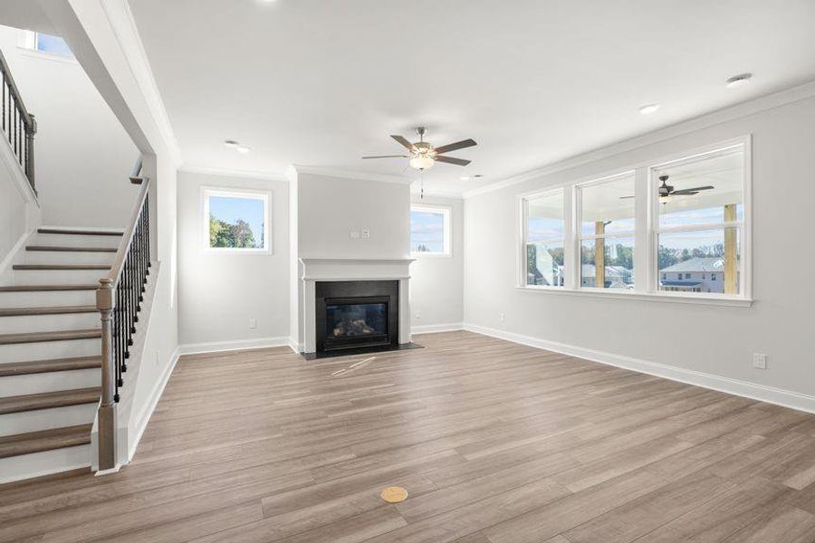 Spacious, unfurnished interior of a new home in Reserve at Hickory Walk, Kennesaw (Image 18). Spacious, unfurnished interior of a new home in Reserve at Hickory Walk, Kennesaw (Image 18).