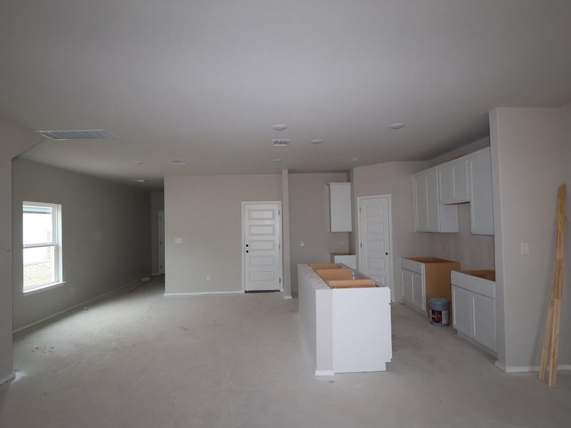 In-progress construction of a new home in Heritage, Dripping Springs, TX (Image 5).