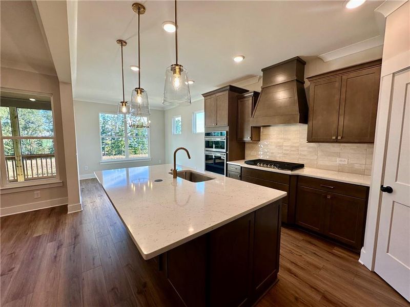 Furnished interior view inside a new home in Twin Lakes, Hoschton (Image 7).