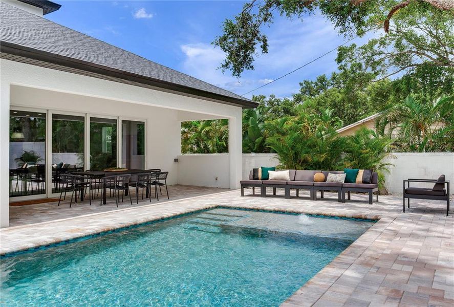 Exterior details and patio area of a home in , Gulfport (Image 38). Exterior details and patio area of a home in , Gulfport (Image 38).