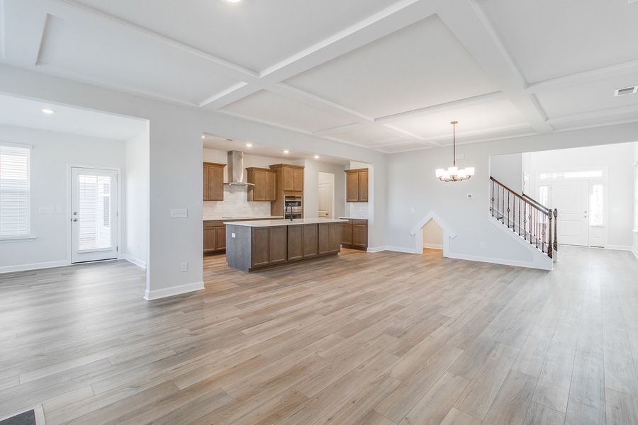Furnished interior view inside a new home in Hendrix Farms, Lexington (Image 7).