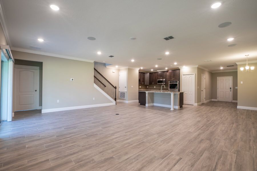 Representative unfurnished interior of a home built from the Columbus by Maronda Homes in Seminole Bend, Pensacola (Image 22). Representative unfurnished interior of a home built from the Columbus by Maronda Homes in Seminole Bend, Pensacola (Image 22).