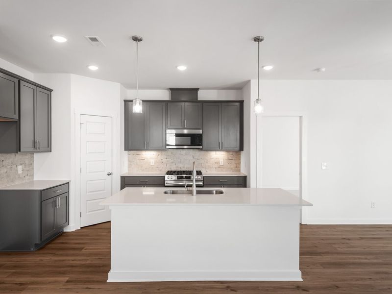 Furnished interior view inside a new home in Sage Farms, White House (Image 7).