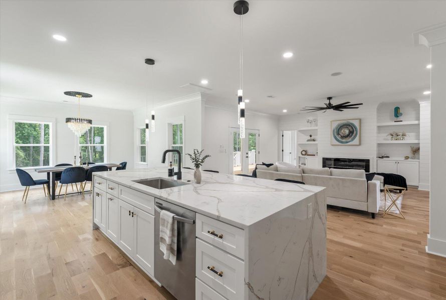 Furnished interior view inside a new home in , Moncks Corner (Image 7).