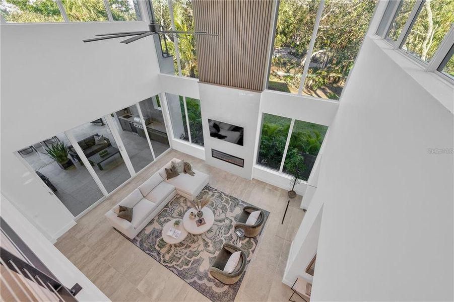 Exterior details and patio area of a home in , Sarasota (Image 38).