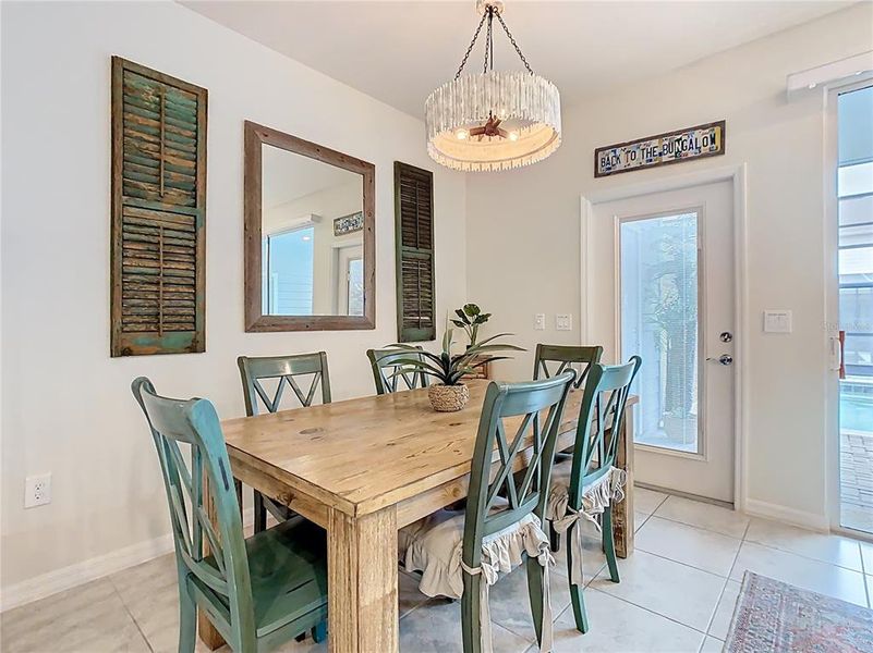 Furnished interior view inside a new home in , Davenport (Image 9).
