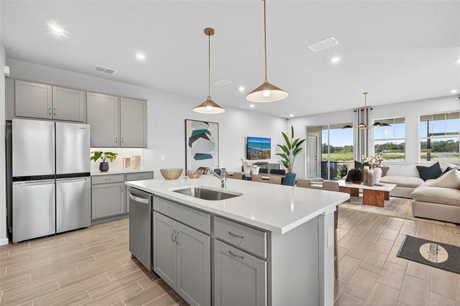 Furnished interior view inside a new home in Crosswind Ranch, Parrish (Image 16).