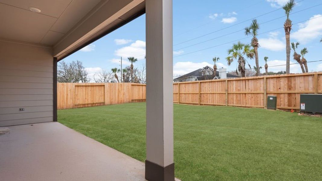Exterior details and patio area of a home in Sorrento, Richmond (Image 3). Exterior details and patio area of a home in Sorrento, Richmond (Image 3).