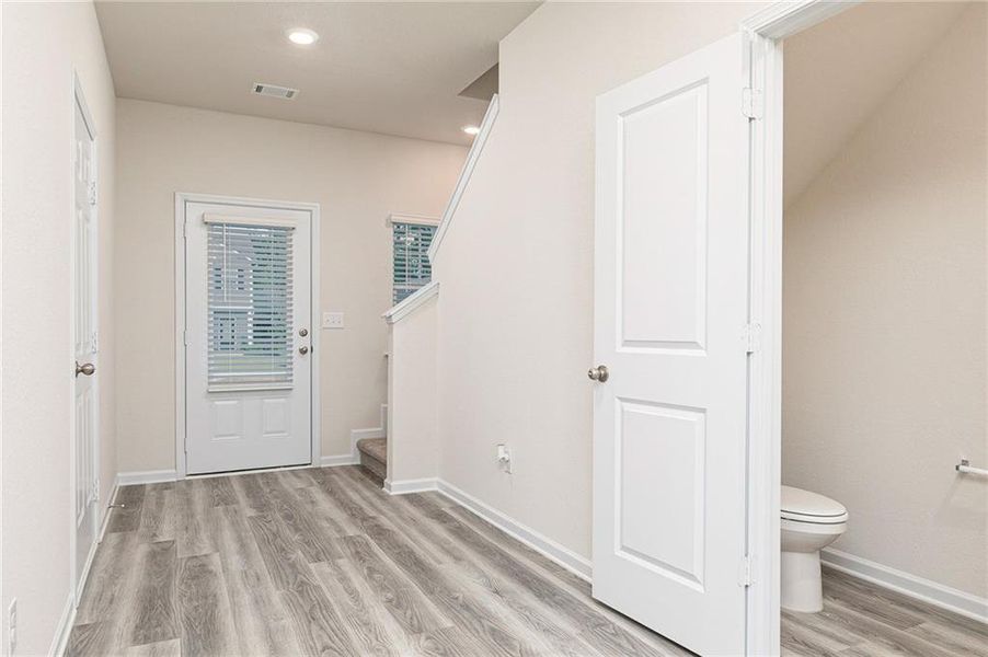Spacious, unfurnished interior of a new home in Lake Preserve at Jackson Trail, Jefferson (Image 18).