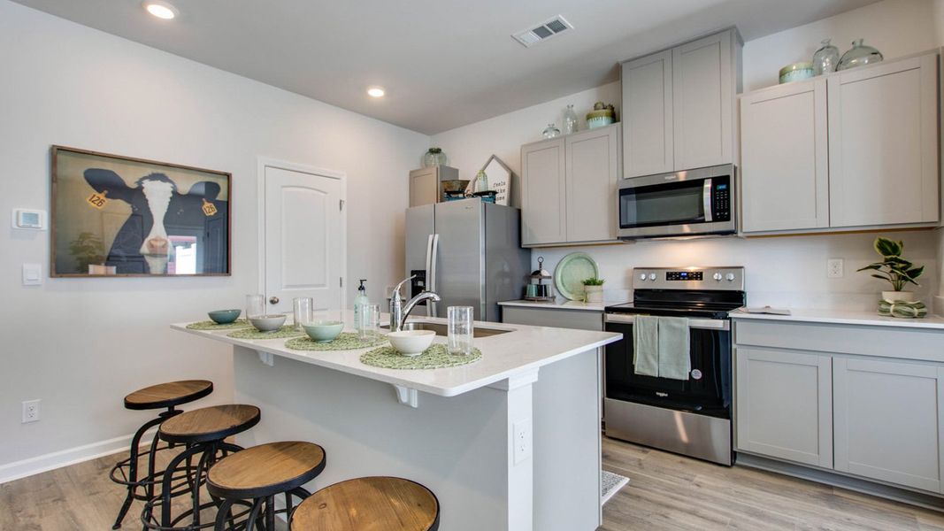 Representative furnished interior of a home built from the MEDFORD by D.R. Horton in Campbell Place, Lebanon (Image 9).