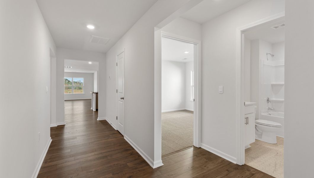Spacious, unfurnished interior of a new home in Lightwood Cottages, Moore (Image 13).