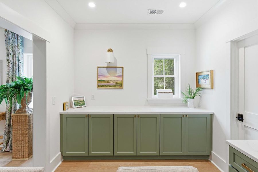 Furnished interior view inside a new home in , Mount Pleasant (Image 53).