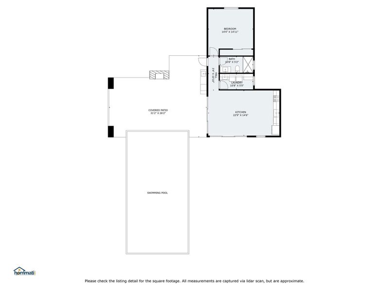 2D floor plan layout of this home in , Stuart, FL (Image 27). 2D floor plan layout of this home in , Stuart, FL (Image 27).