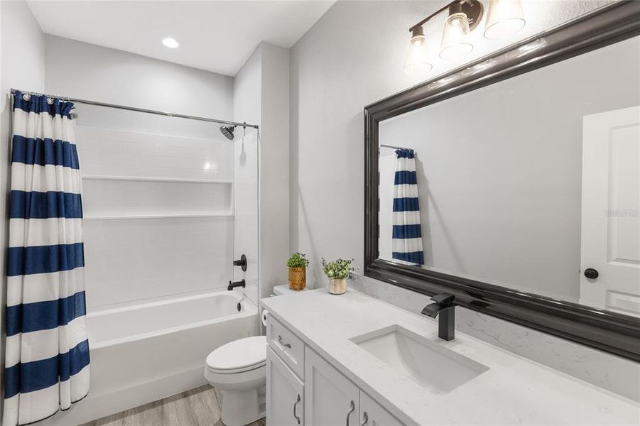 Furnished interior view inside a new home in , Florahome (Image 32).