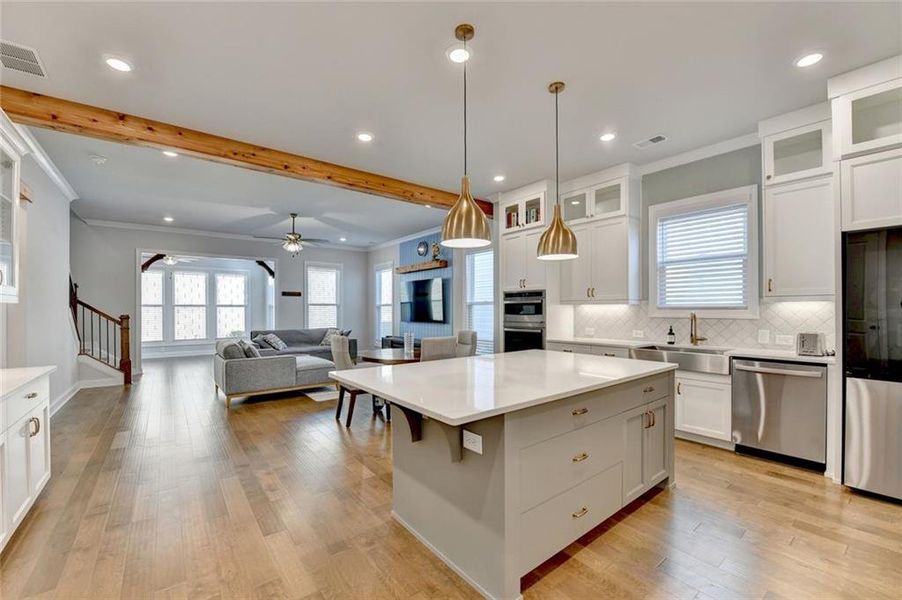 Furnished interior view inside a new home in , Duluth (Image 12).