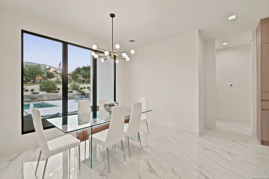 Furnished interior view inside a new home in , San Antonio (Image 66).