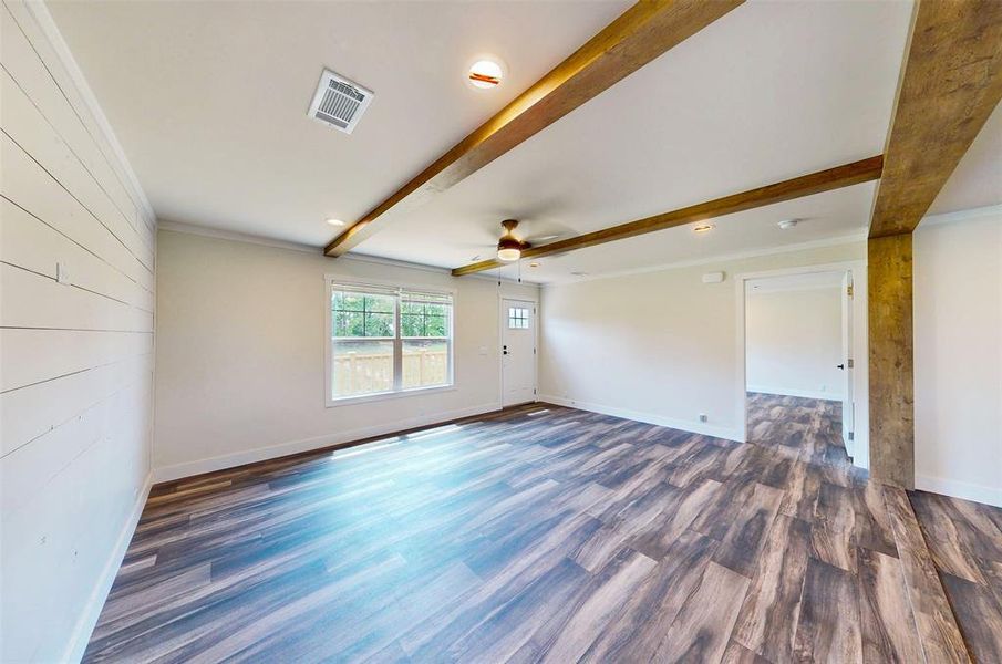 Spacious, unfurnished interior of a new home in , Grand Saline (Image 13). Spacious, unfurnished interior of a new home in , Grand Saline (Image 13).