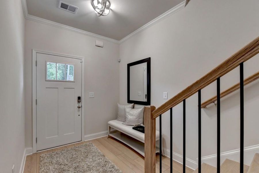 Furnished interior view inside a new home in Magnolia Grove, Mableton (Image 5).