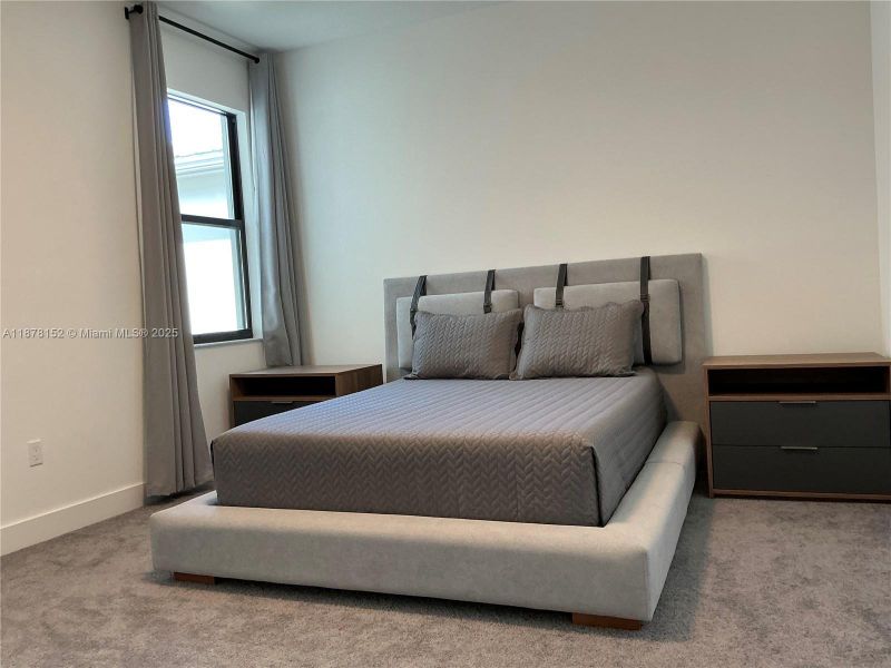 Furnished interior view inside a new home in , Boca Raton (Image 11). Furnished interior view inside a new home in , Boca Raton (Image 11).