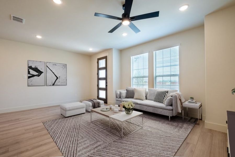 Furnished interior view inside a new home in Talia, Mesquite (Image 5).