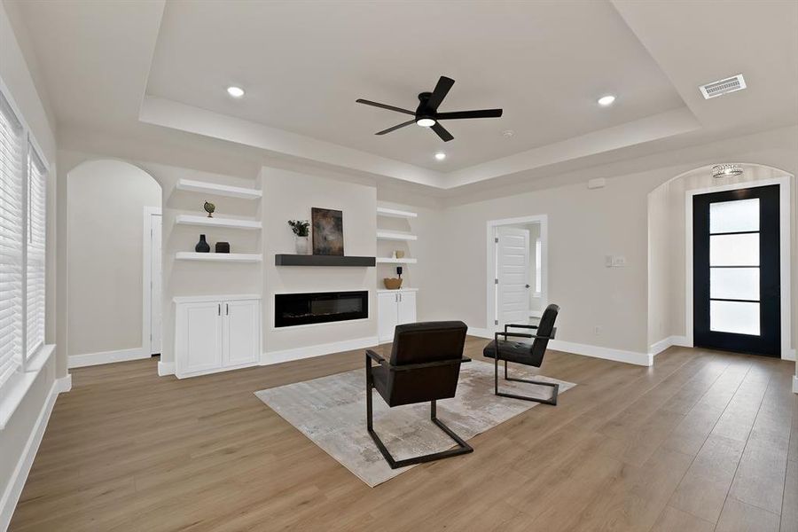 Furnished interior view inside a new home in , Decatur (Image 15).