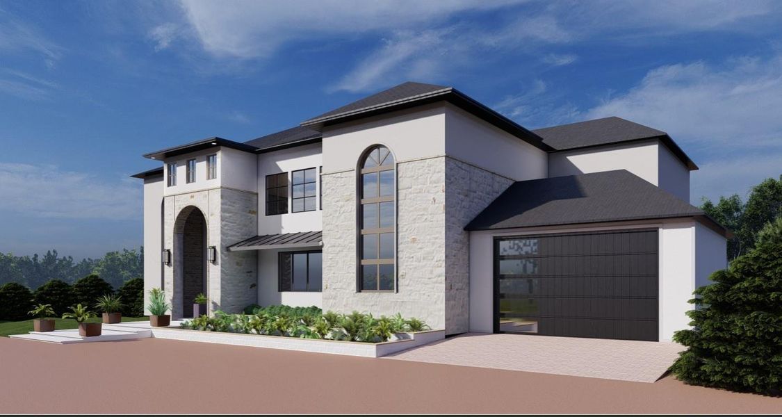 Front exterior of a new home in , Houston, TX, highlighting curb appeal (Image 3).