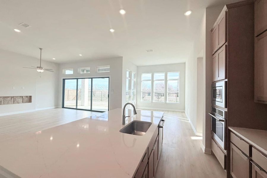Furnished interior view inside a new home in Polo Ridge, Mesquite (Image 4).