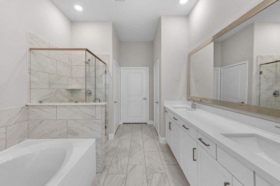 Furnished interior view inside a new home in , Humble (Image 10).